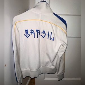 Nike Brazil Soccer Athletic Sports Jacket - Medium